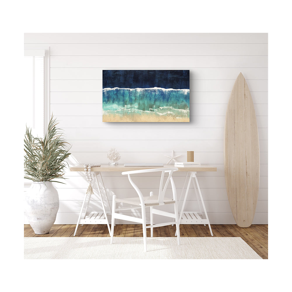Impression sur toile giclée - PAYSAGE MARIN - Reproduction sur toile montée sur châssis vue du ciel