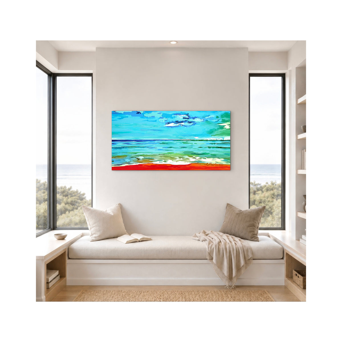 Impression sur toile Giclée - PAYSAGE MARIN - Reproduction sur toile montée sur châssis Ocean Isle Beach Days